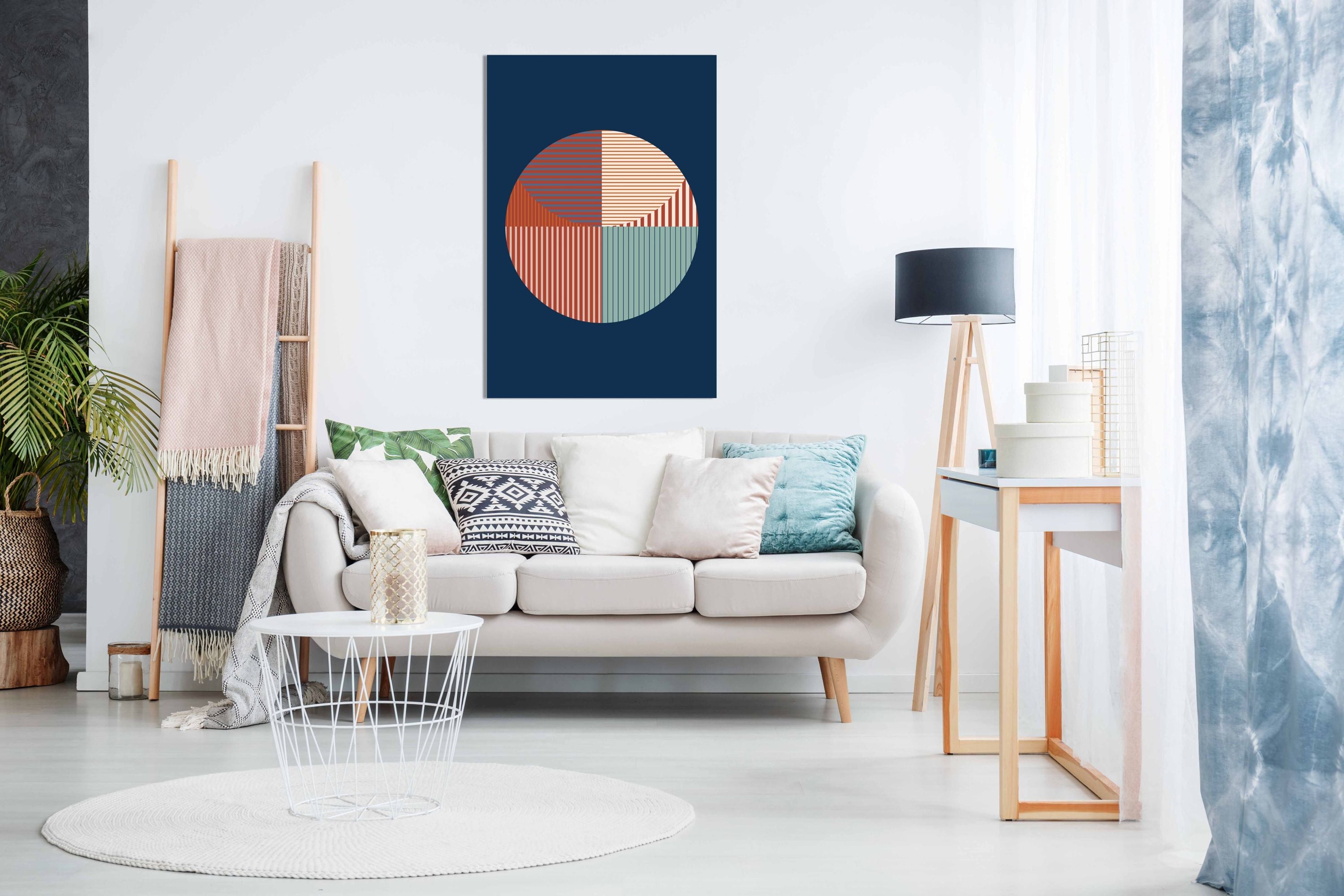 3x4 Aspectratiobluerust45, Pictures for Home Walls, Bedroom, Living Room & Bathroom Decor