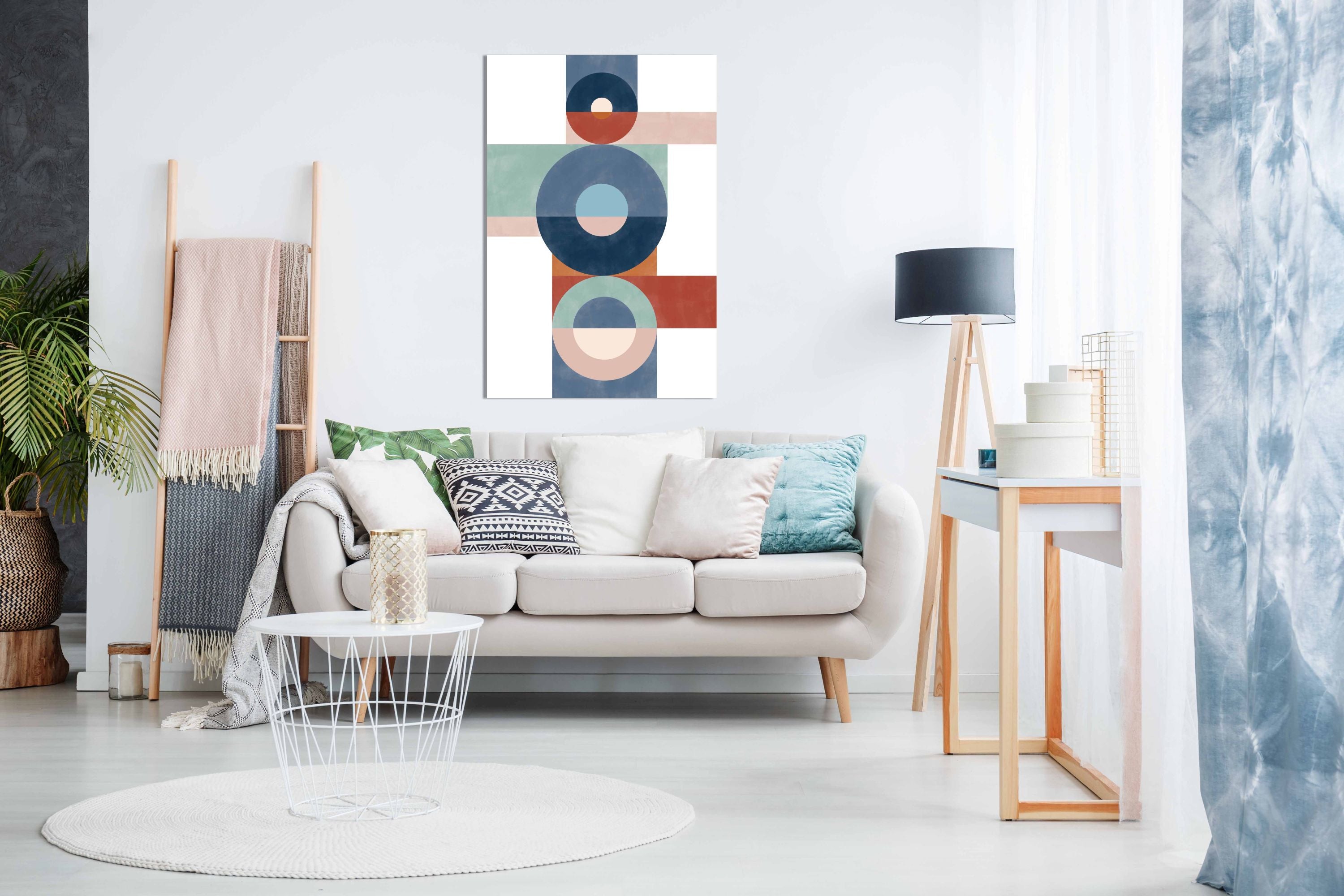 3x4 Aspectratiobluerust48, Pictures for Home Walls, Bedroom, Living Room & Bathroom Decor