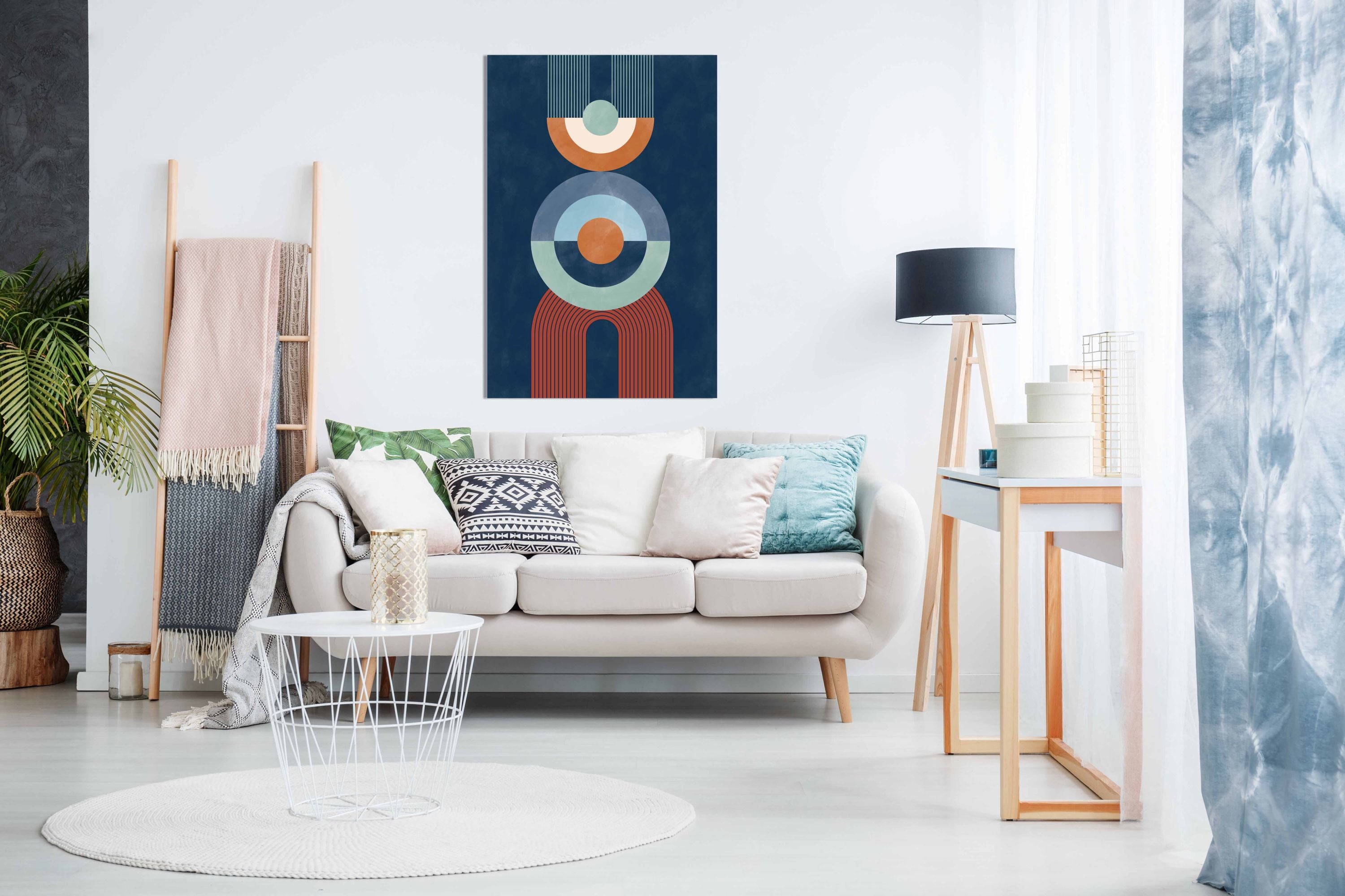 3x4 Aspectratiobluerust50, Pictures for Home Walls, Bedroom, Living Room & Bathroom Decor