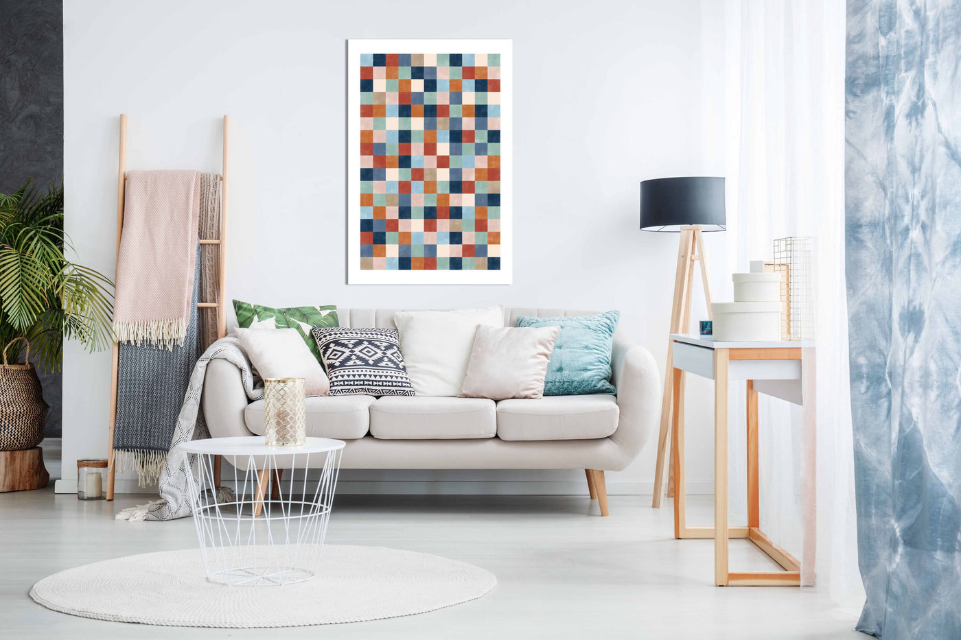 3x4 Aspectratiobluerust58, Pictures for Home Walls, Bedroom, Living Room & Bathroom Decor