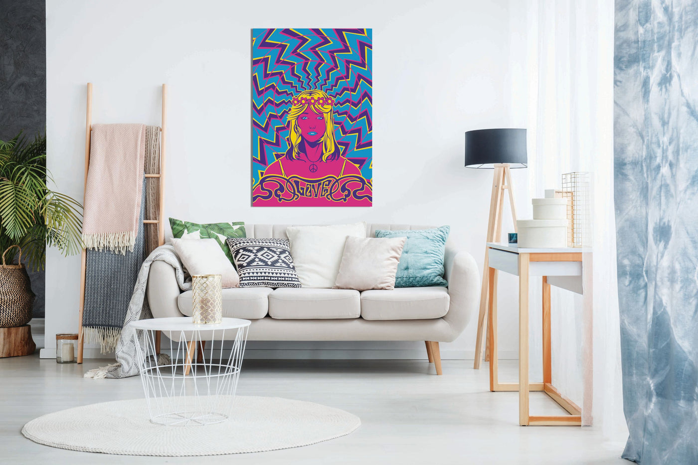 70's Woman Series #2, Pictures for Home Walls, Bedroom, Living Room & Bathroom Decor