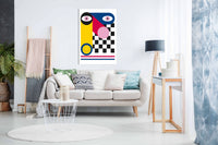 ABSTRACT FACE, Pictures for Home Walls, Bedroom, Living Room & Bathroom Decor