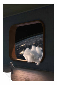 ASTRONAUT clouds, Pictures for Home Walls, Bedroom, Living Room & Bathroom Decor