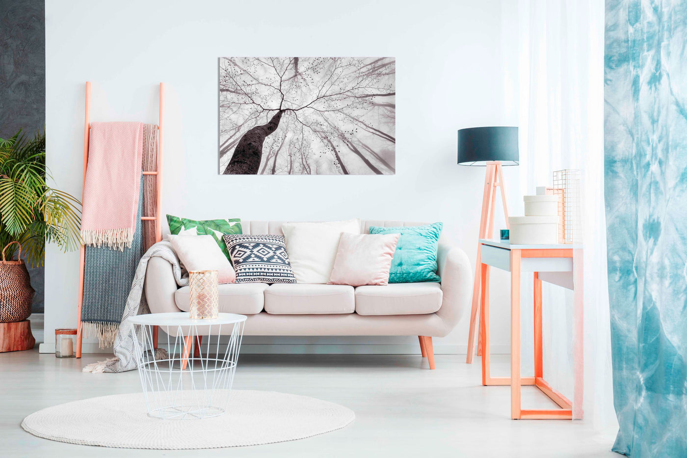 A view of the tree crown, Pictures for Home Walls, Bedroom, Living Room & Bathroom Decor
