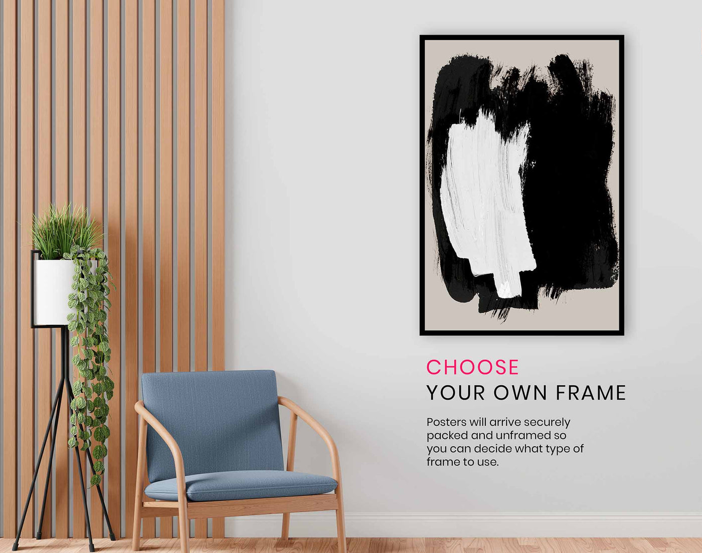 Abstract Brush Strokes 16, Pictures for Home Walls, Bedroom, Living Room & Bathroom Decor