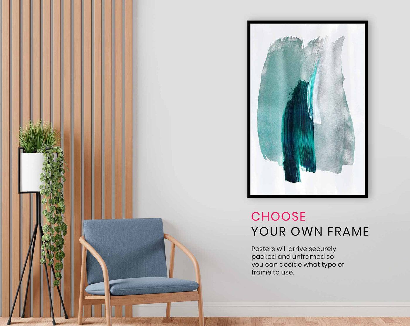 Abstract Brush Strokes 19, Pictures for Home Walls, Bedroom, Living Room & Bathroom Decor