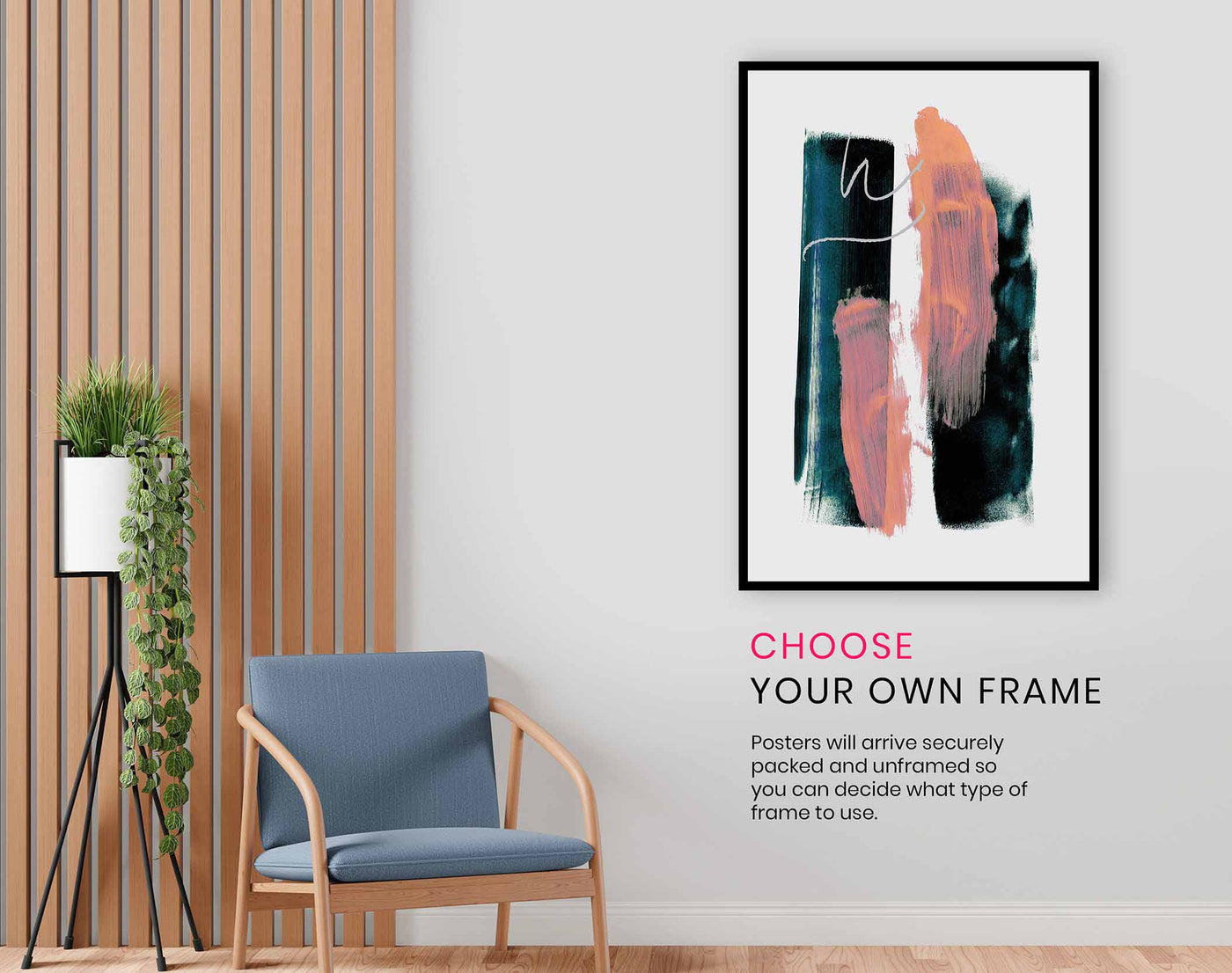 Abstract Brush Strokes 3x A1, Pictures for Home Walls, Bedroom, Living Room & Bathroom Decor