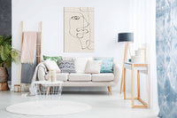 Abstract Face No1., Pictures for Home Walls, Bedroom, Living Room & Bathroom Decor