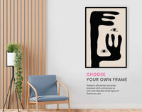 Abstract Face No2., Pictures for Home Walls, Bedroom, Living Room & Bathroom Decor