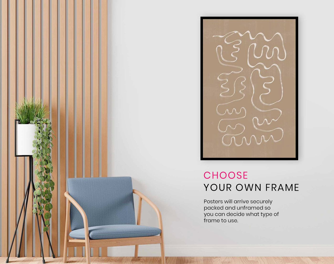 Abstract Lines No1., Pictures for Home Walls, Bedroom, Living Room & Bathroom Decor