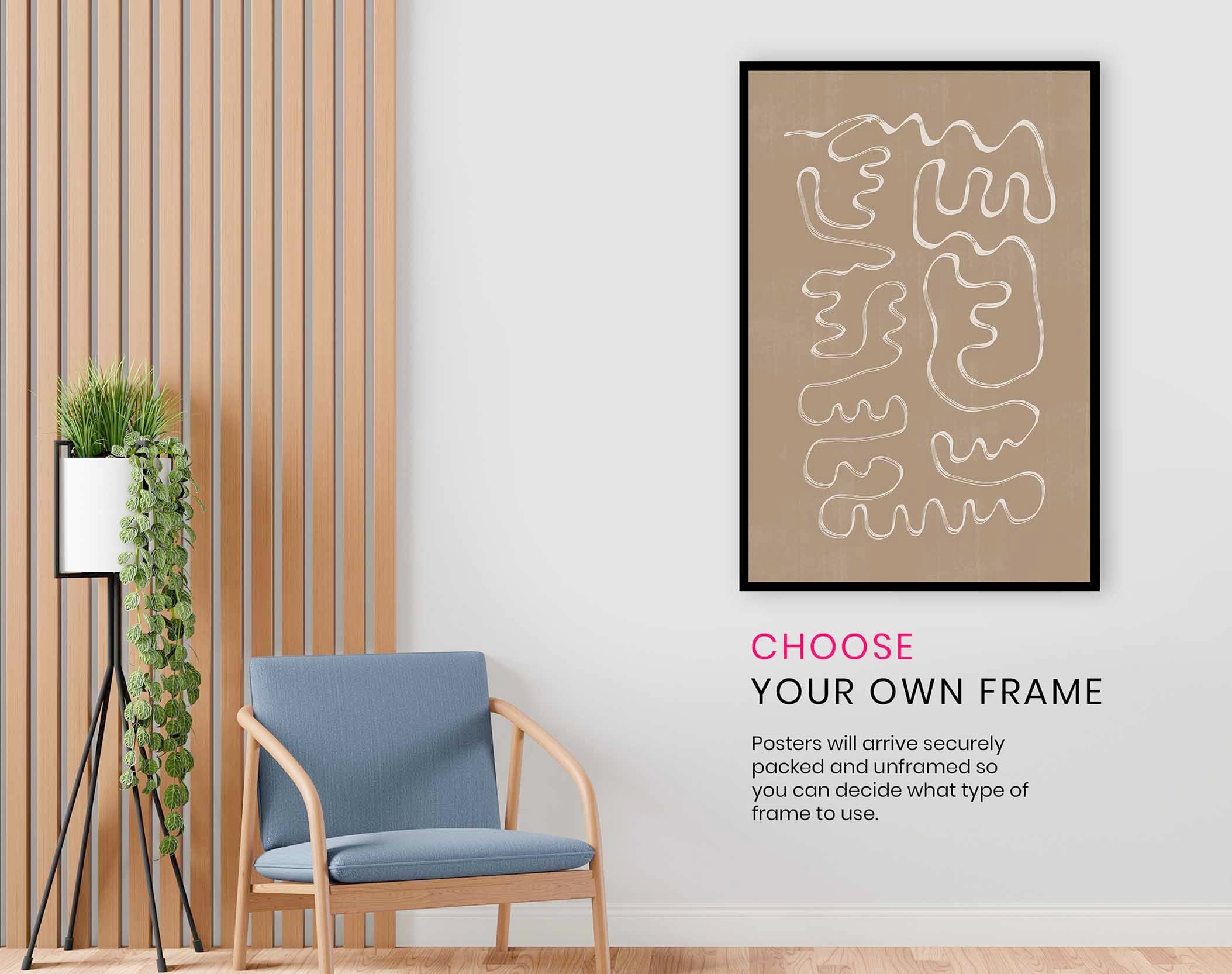 Abstract Lines No1., Pictures for Home Walls, Bedroom, Living Room & Bathroom Decor