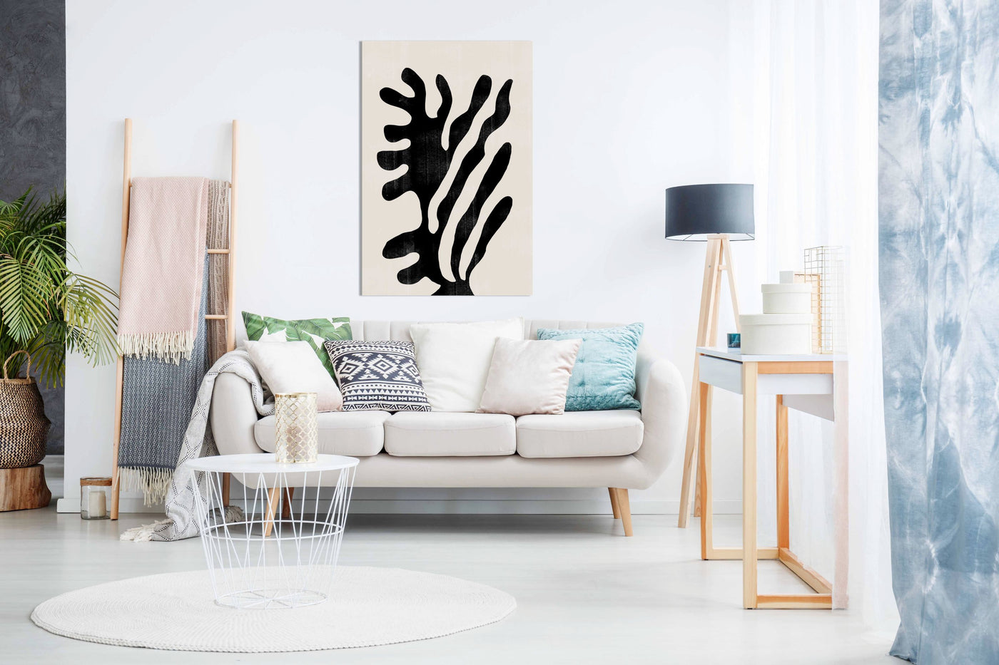 Abstract Plant No1., Pictures for Home Walls, Bedroom, Living Room & Bathroom Decor