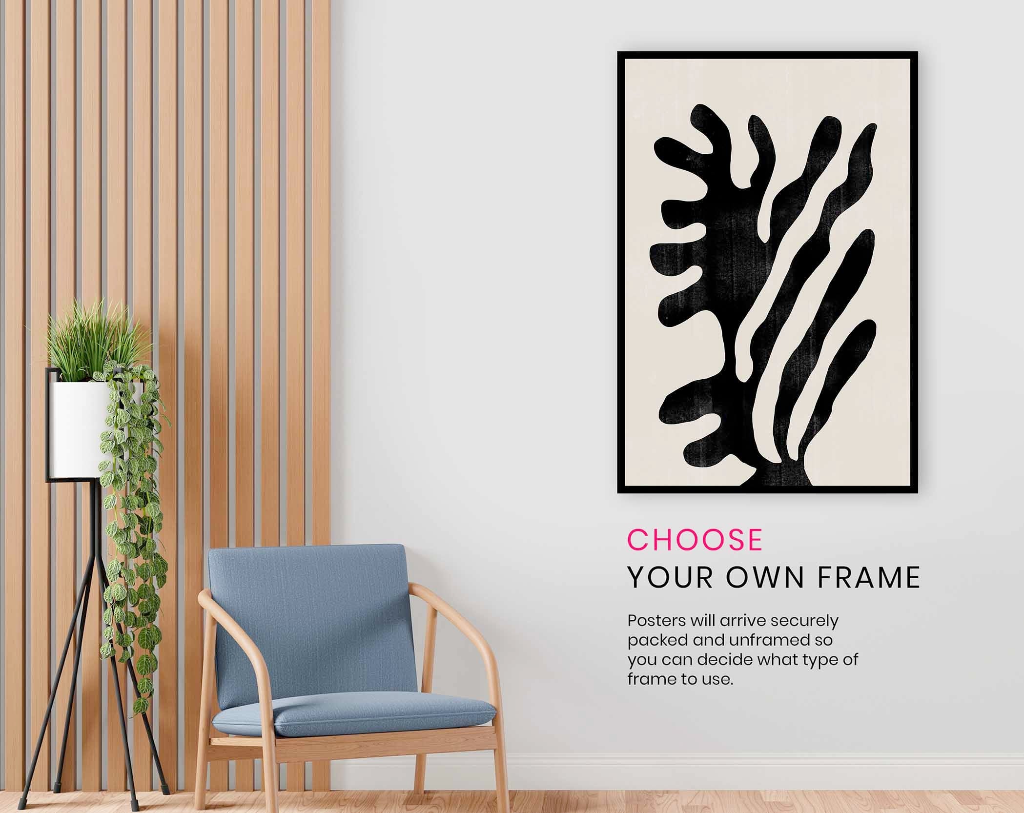 Abstract Plant No1., Pictures for Home Walls, Bedroom, Living Room & Bathroom Decor