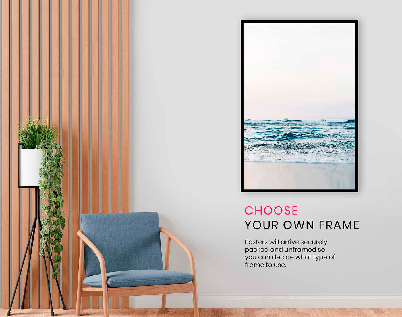 Abstract Waves, Pictures for Home Walls, Bedroom, Living Room & Bathroom Decor