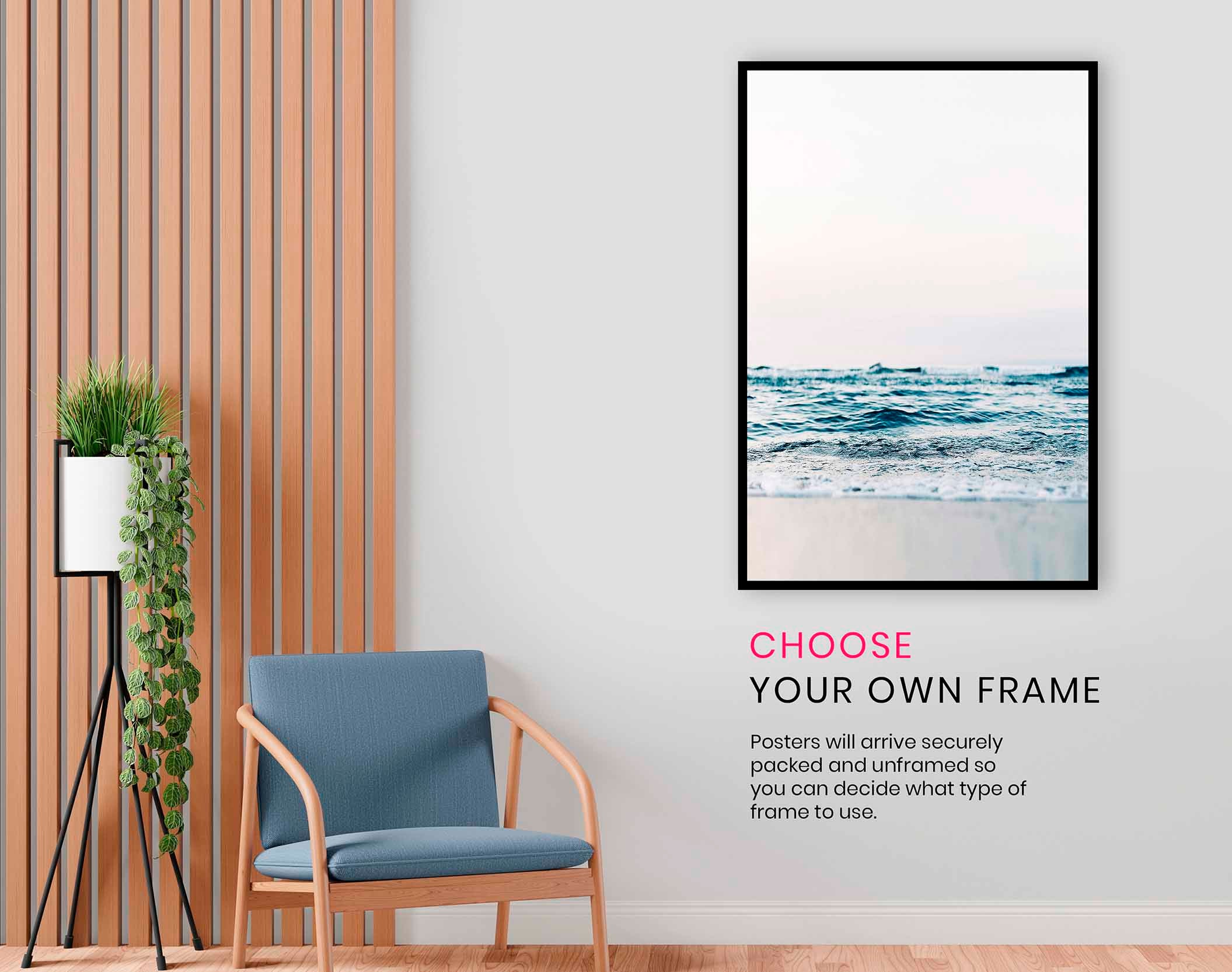 Abstract Waves, Pictures for Home Walls, Bedroom, Living Room & Bathroom Decor