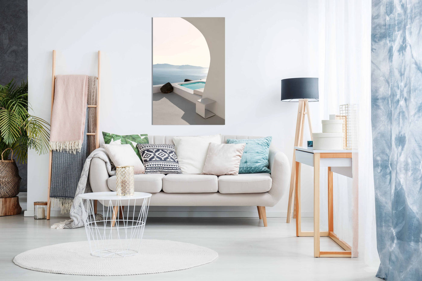 Aenaon Seaview Villa, Pictures for Home Walls, Bedroom, Living Room & Bathroom Decor