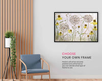 Alliums and heleniums, Pictures for Home Walls, Bedroom, Living Room & Bathroom Decor
