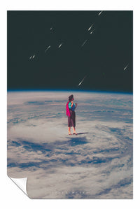 Alone in space, Pictures for Home Walls, Bedroom, Living Room & Bathroom Decor