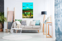 An Alien Invasion, Pictures for Home Walls, Bedroom, Living Room & Bathroom Decor