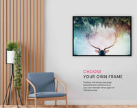 Antler, Pictures for Home Walls, Bedroom, Living Room & Bathroom Decor