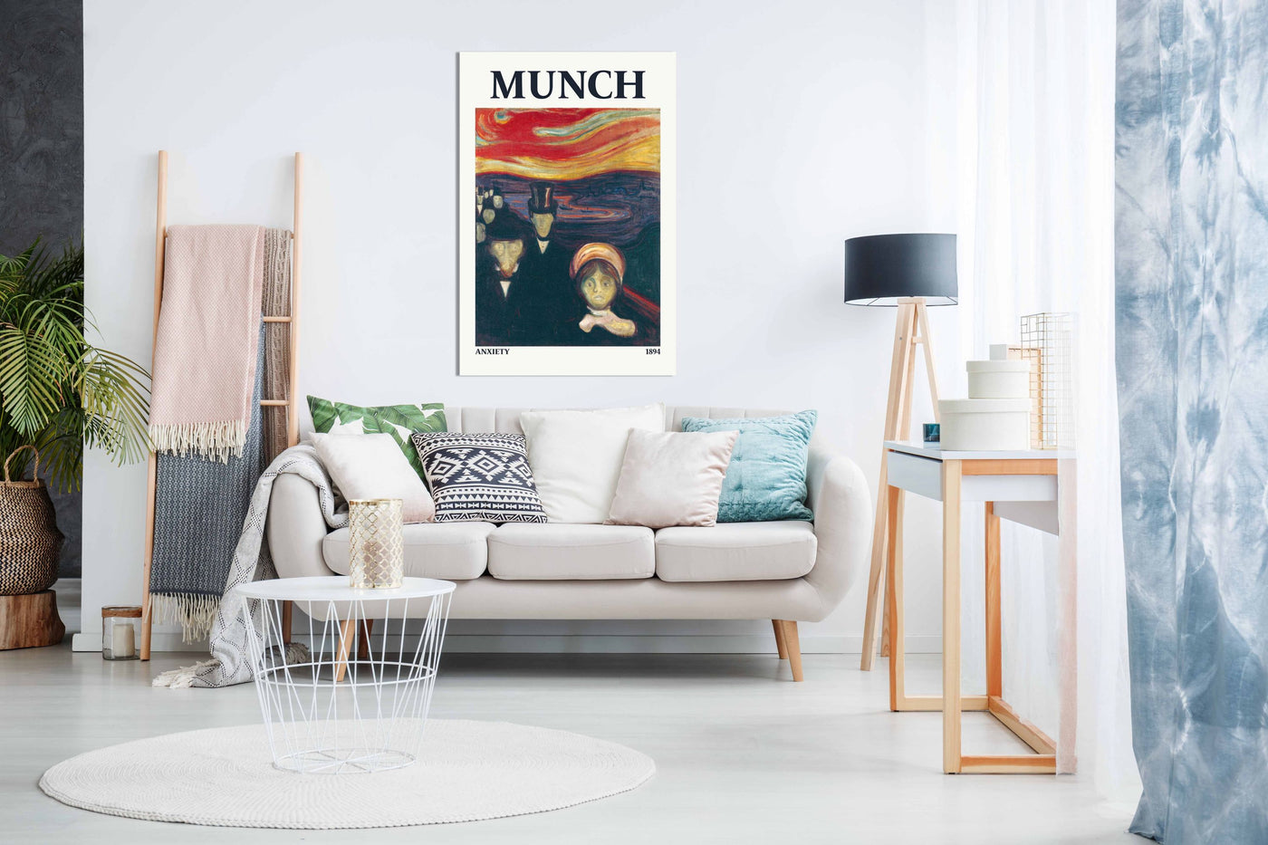 Anxiety, Pictures for Home Walls, Bedroom, Living Room & Bathroom Decor
