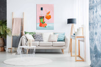 Aperol Spritz, Pictures for Home Walls, Bedroom, Living Room & Bathroom Decor