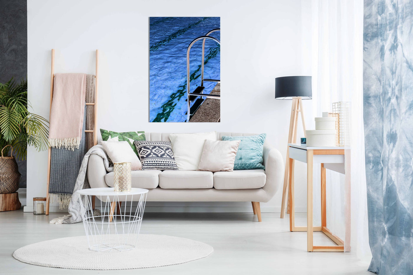 Aqua, Pictures for Home Walls, Bedroom, Living Room & Bathroom Decor
