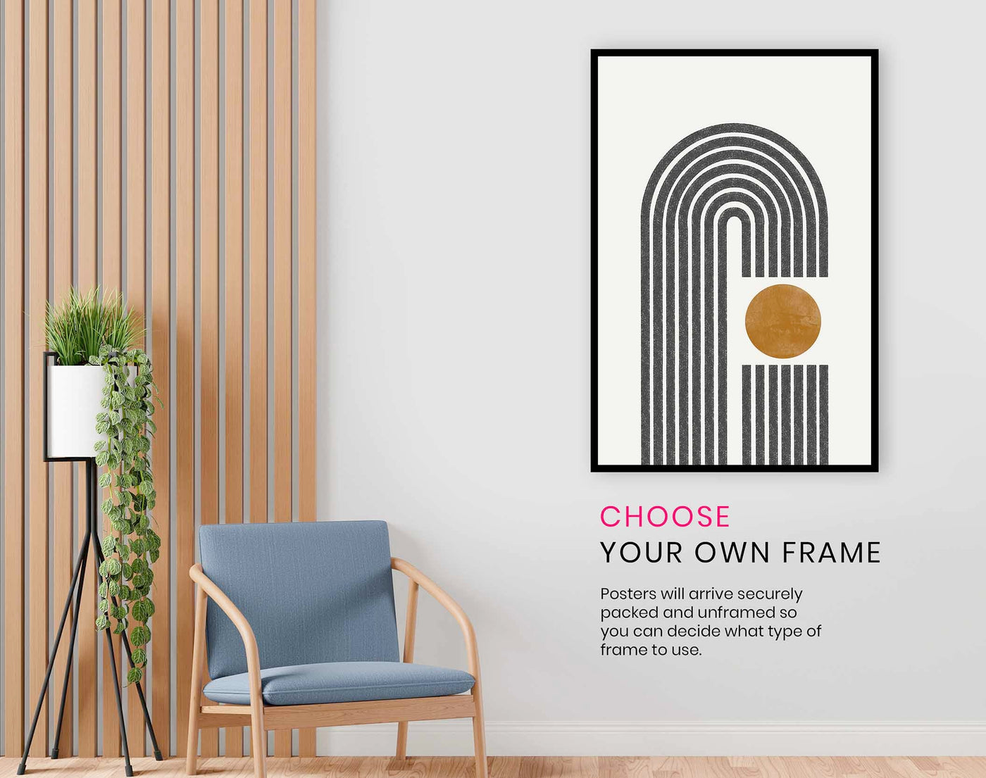 Arch No4., Pictures for Home Walls, Bedroom, Living Room & Bathroom Decor
