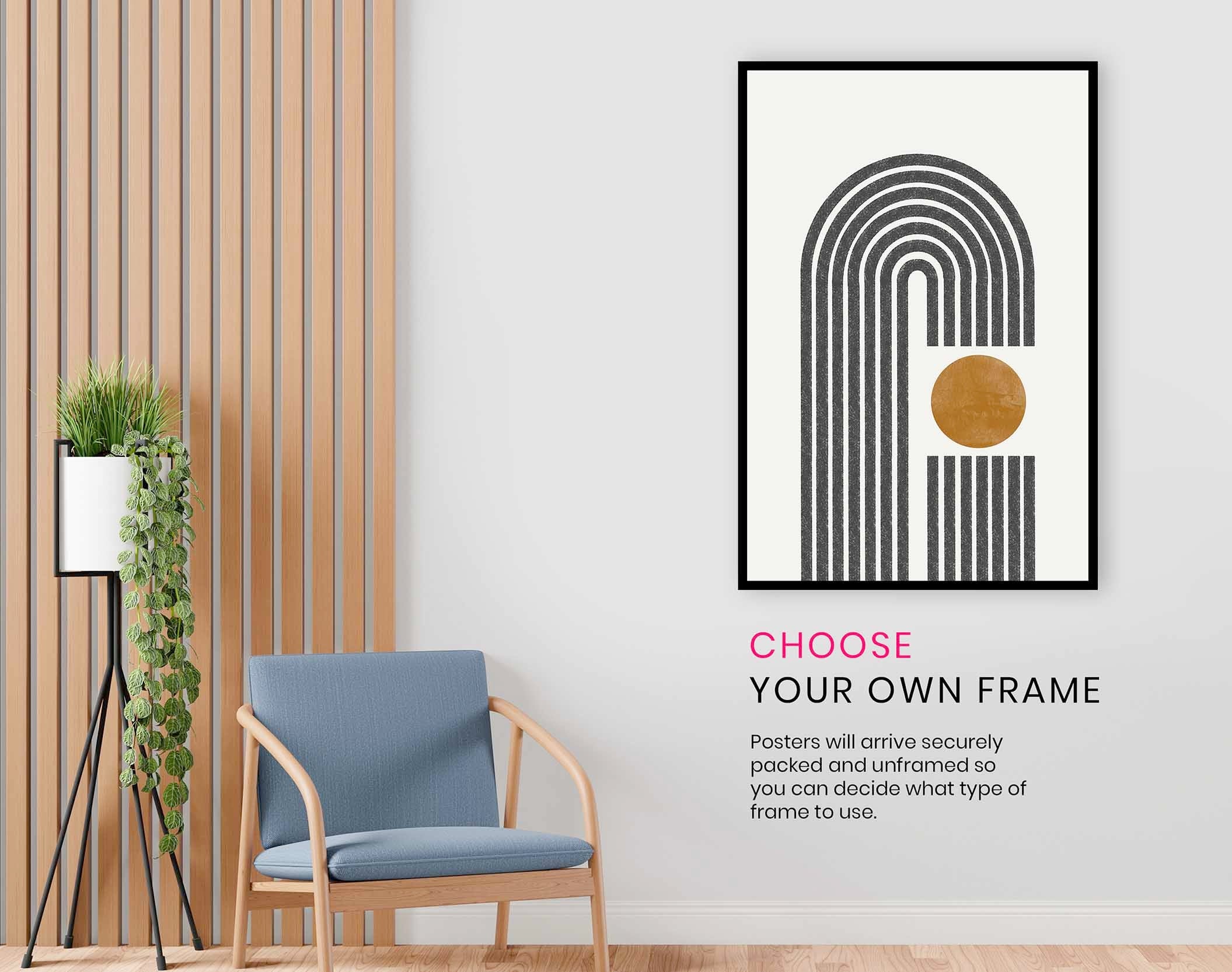 Arch No4., Pictures for Home Walls, Bedroom, Living Room & Bathroom Decor