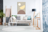 Arches Yellow and Gray, Pictures for Home Walls, Bedroom, Living Room & Bathroom Decor