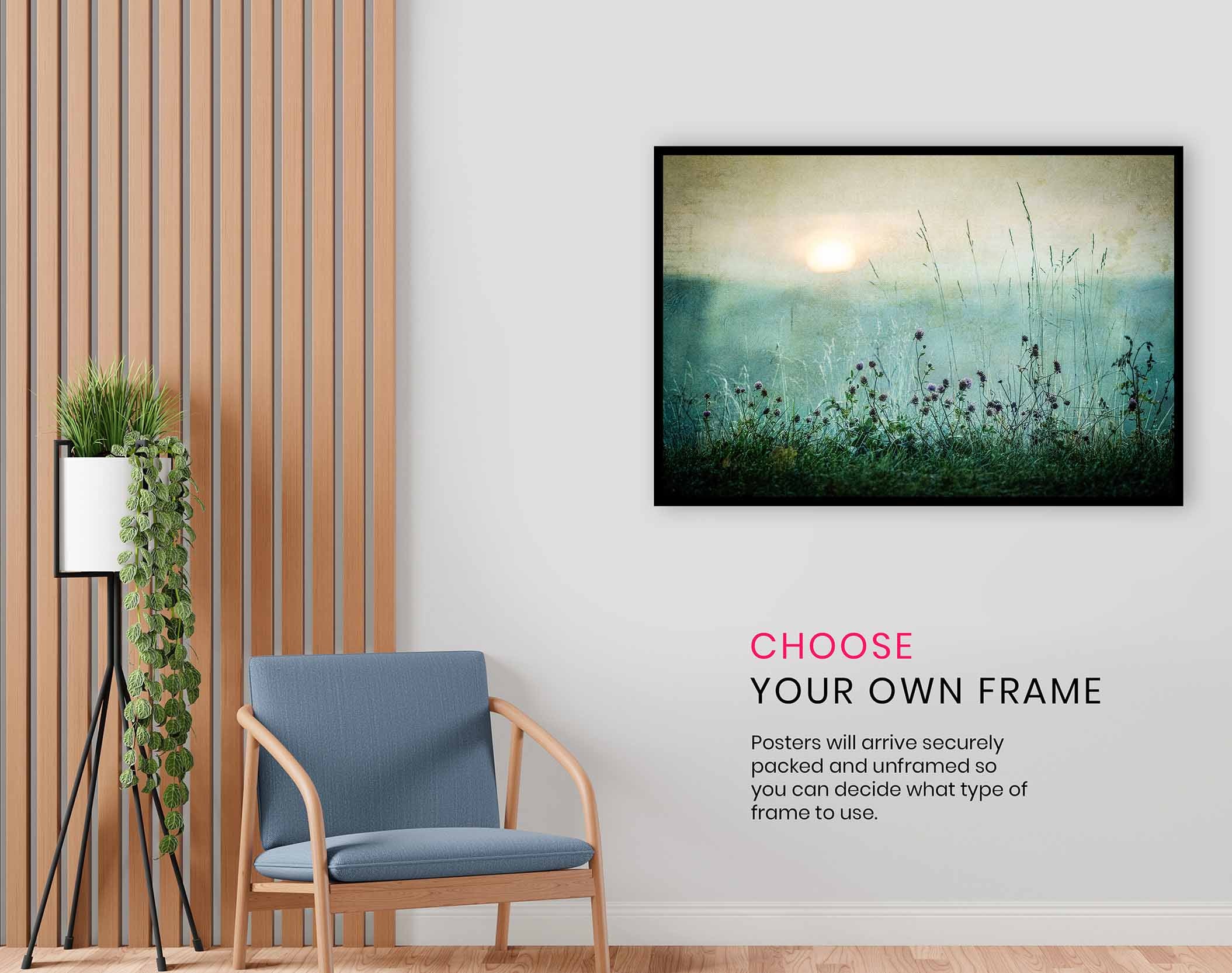 Autumn sunrise, Pictures for Home Walls, Bedroom, Living Room & Bathroom Decor