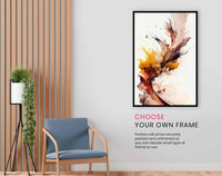 Autumnal Abstract, Pictures for Home Walls, Bedroom, Living Room & Bathroom Decor