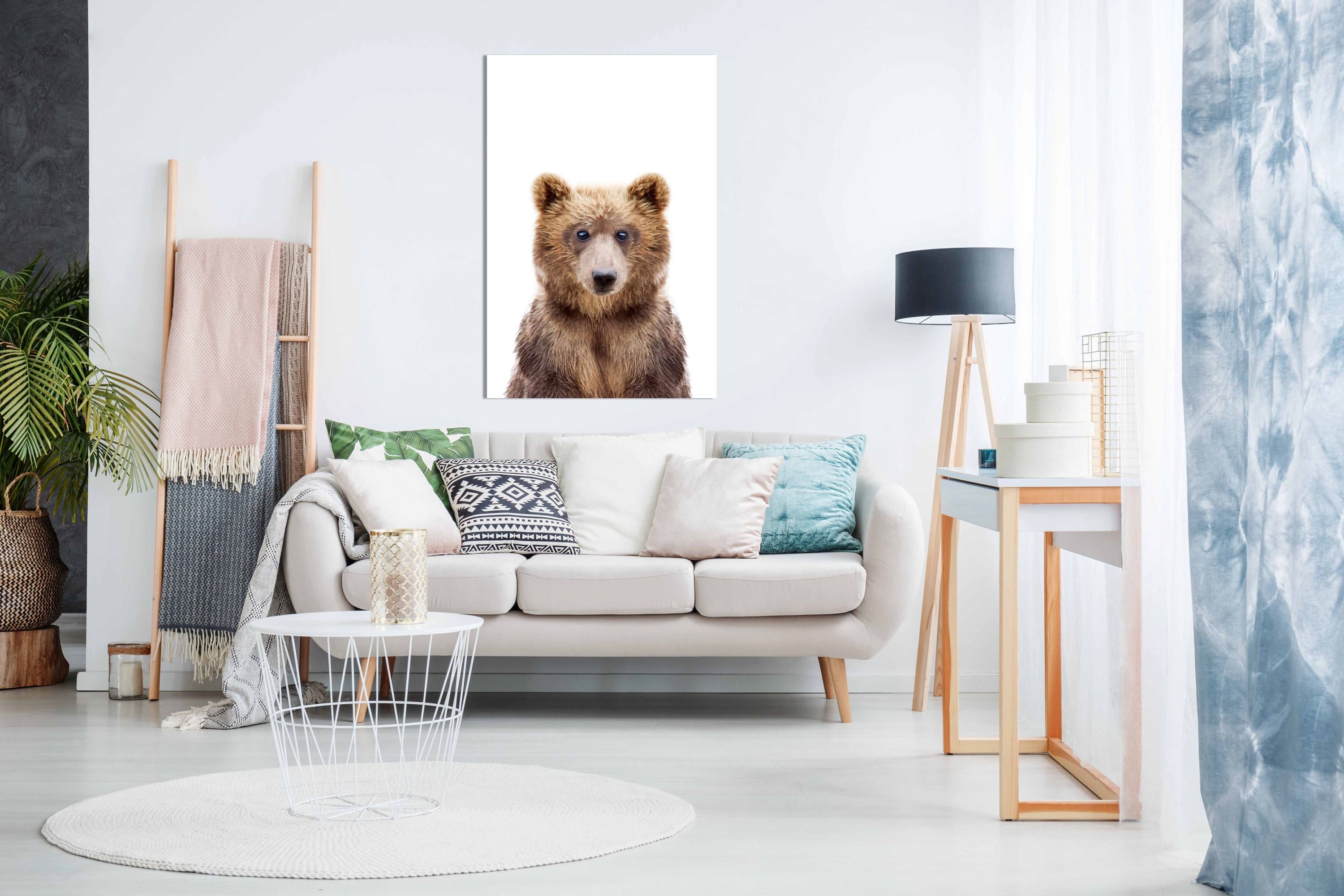 Baby Bear, Pictures for Home Walls, Bedroom, Living Room & Bathroom Decor