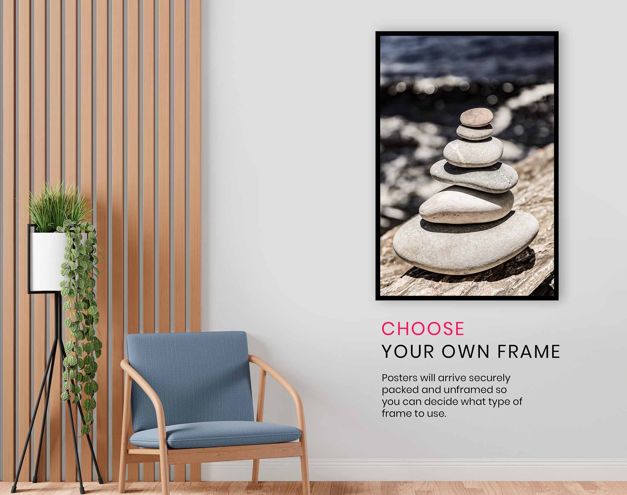 Balance, Pictures for Home Walls, Bedroom, Living Room & Bathroom Decor