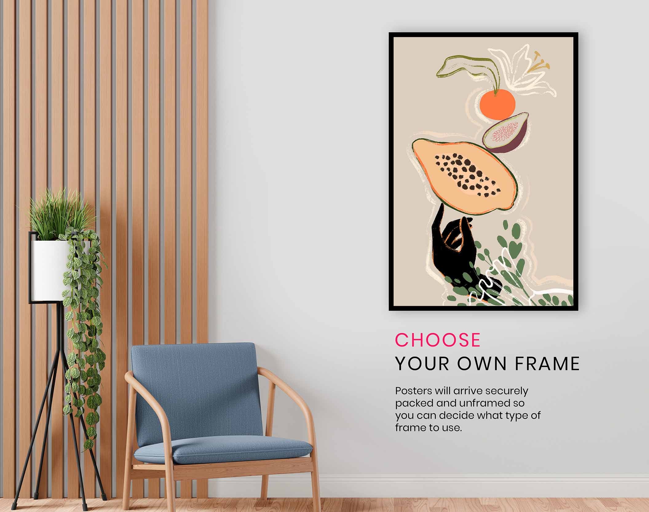 Balancing Fruits, Pictures for Home Walls, Bedroom, Living Room & Bathroom Decor