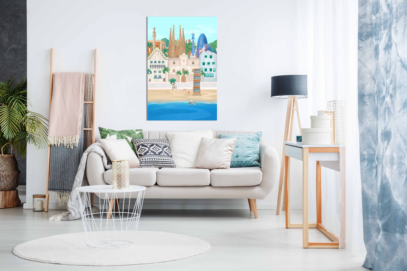 Barcelona, Pictures for Home Walls, Bedroom, Living Room & Bathroom Decor