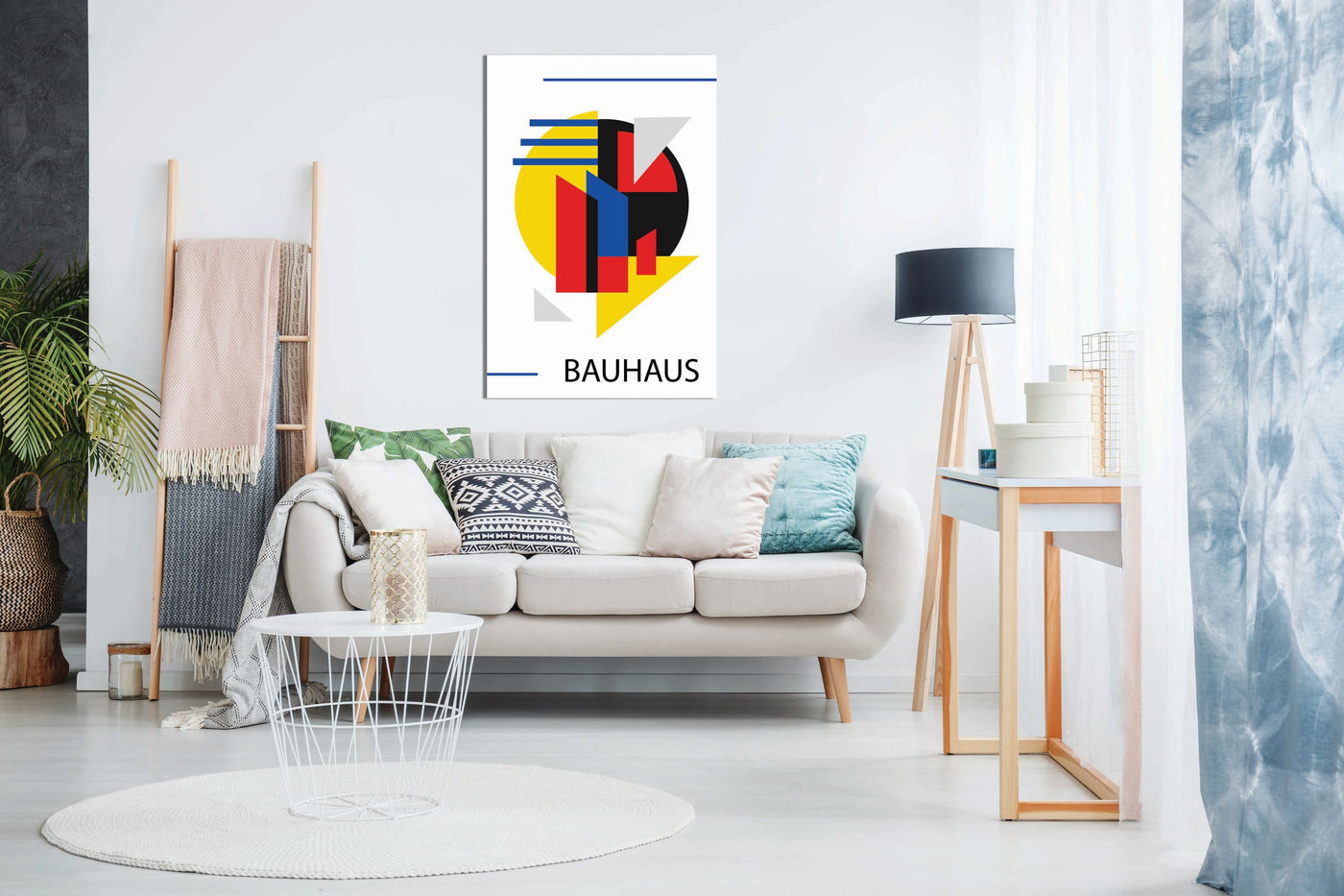 Bauhaus Series #2, Pictures for Home Walls, Bedroom, Living Room & Bathroom Decor