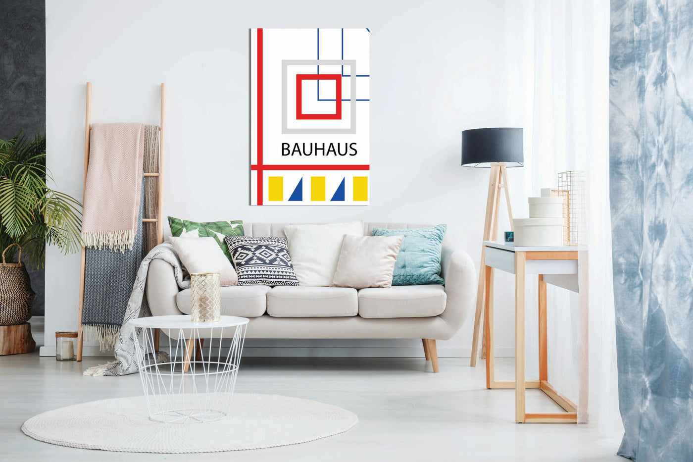 Bauhaus Series #3, Pictures for Home Walls, Bedroom, Living Room & Bathroom Decor