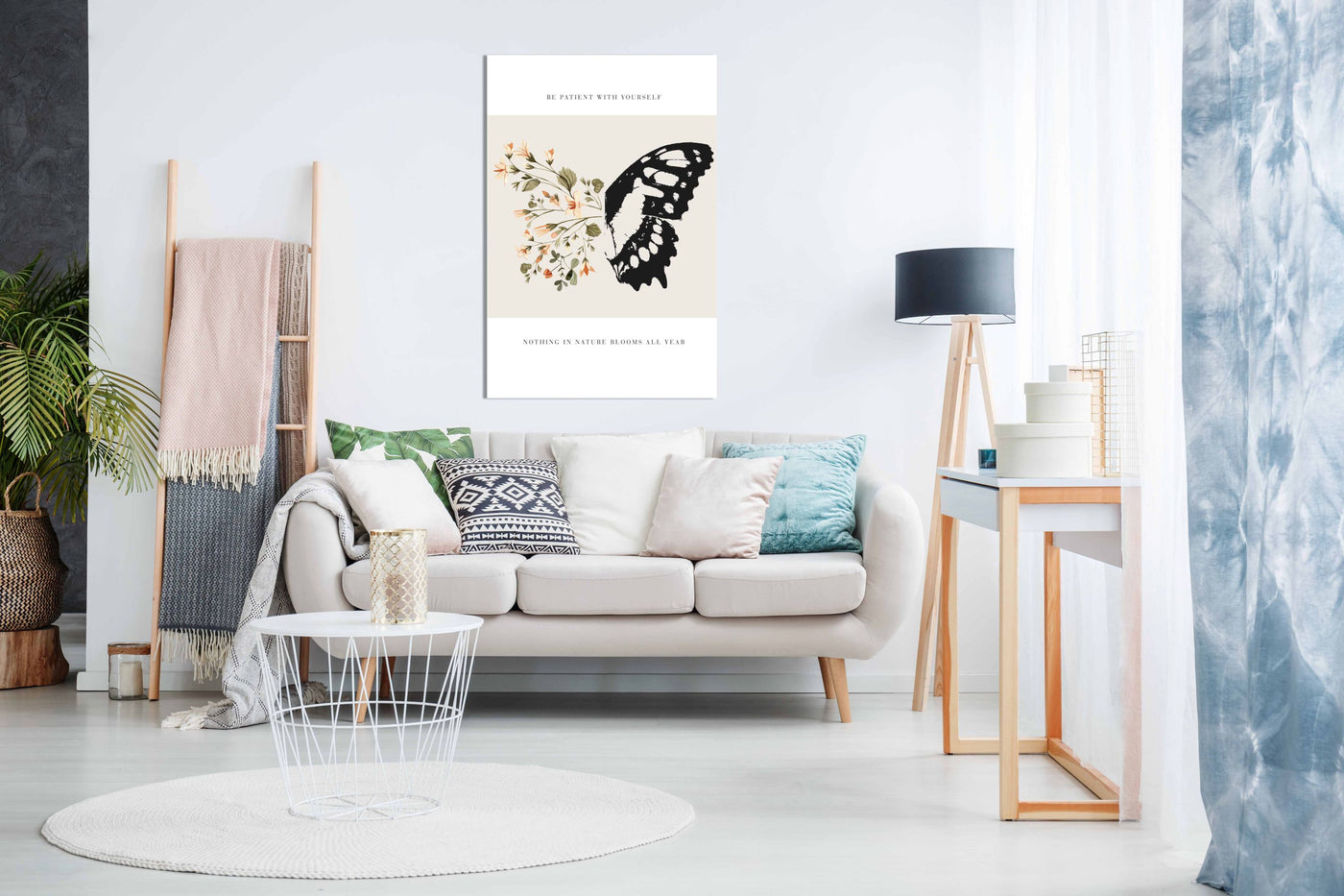 Be Patient, Pictures for Home Walls, Bedroom, Living Room & Bathroom Decor