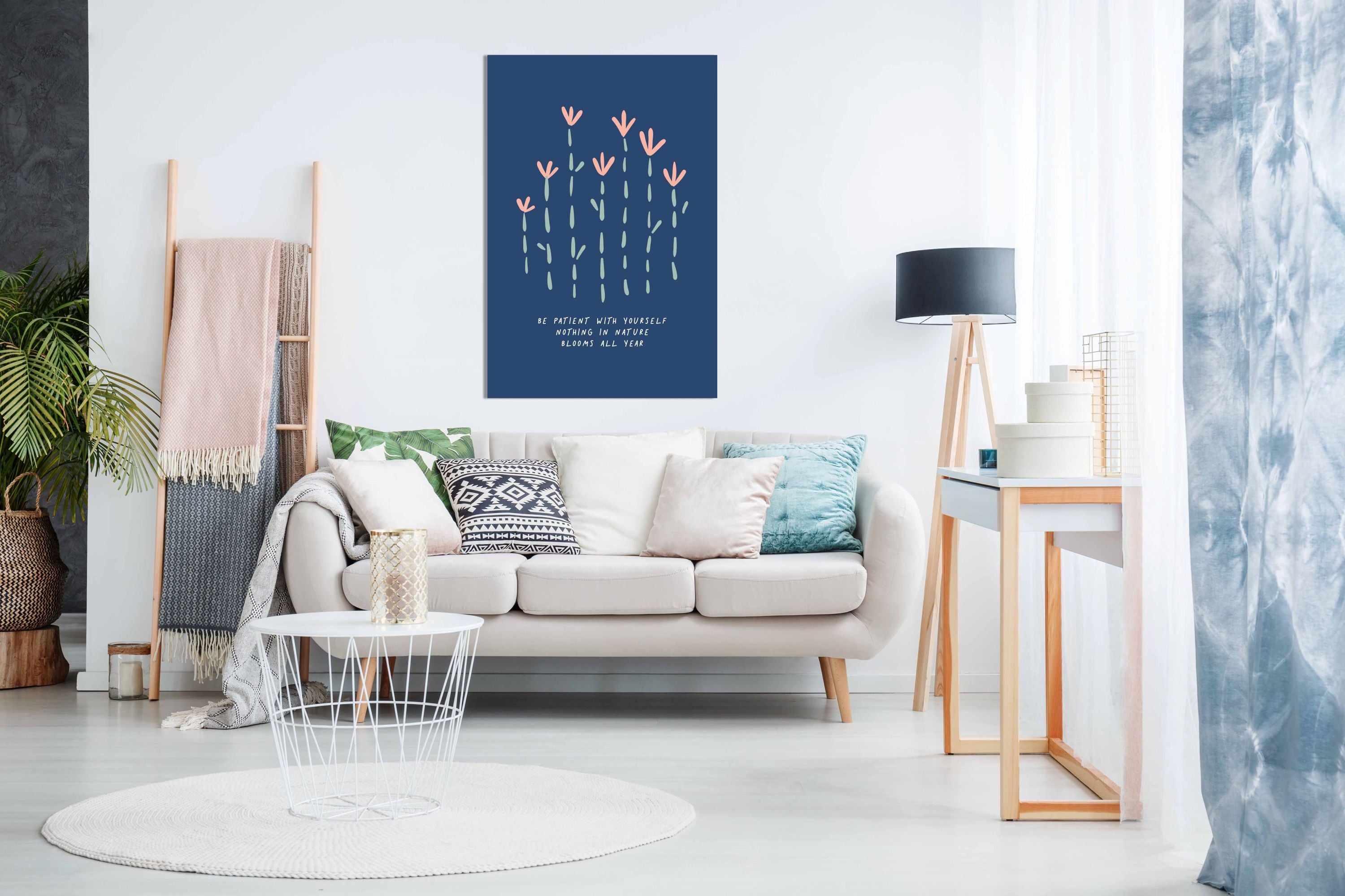 Be Patient 3, Pictures for Home Walls, Bedroom, Living Room & Bathroom Decor