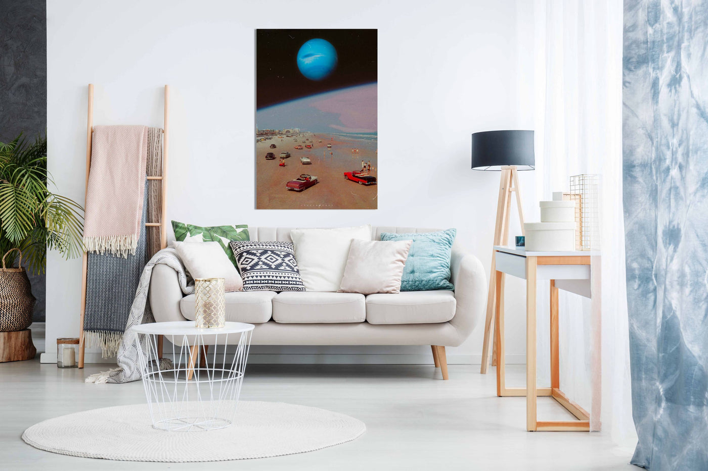 Beach Drive, Pictures for Home Walls, Bedroom, Living Room & Bathroom Decor