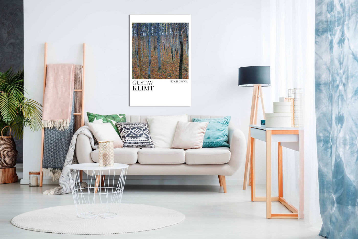 Beech Grove I 1902 Poster, Pictures for Home Walls, Bedroom, Living Room & Bathroom Decor