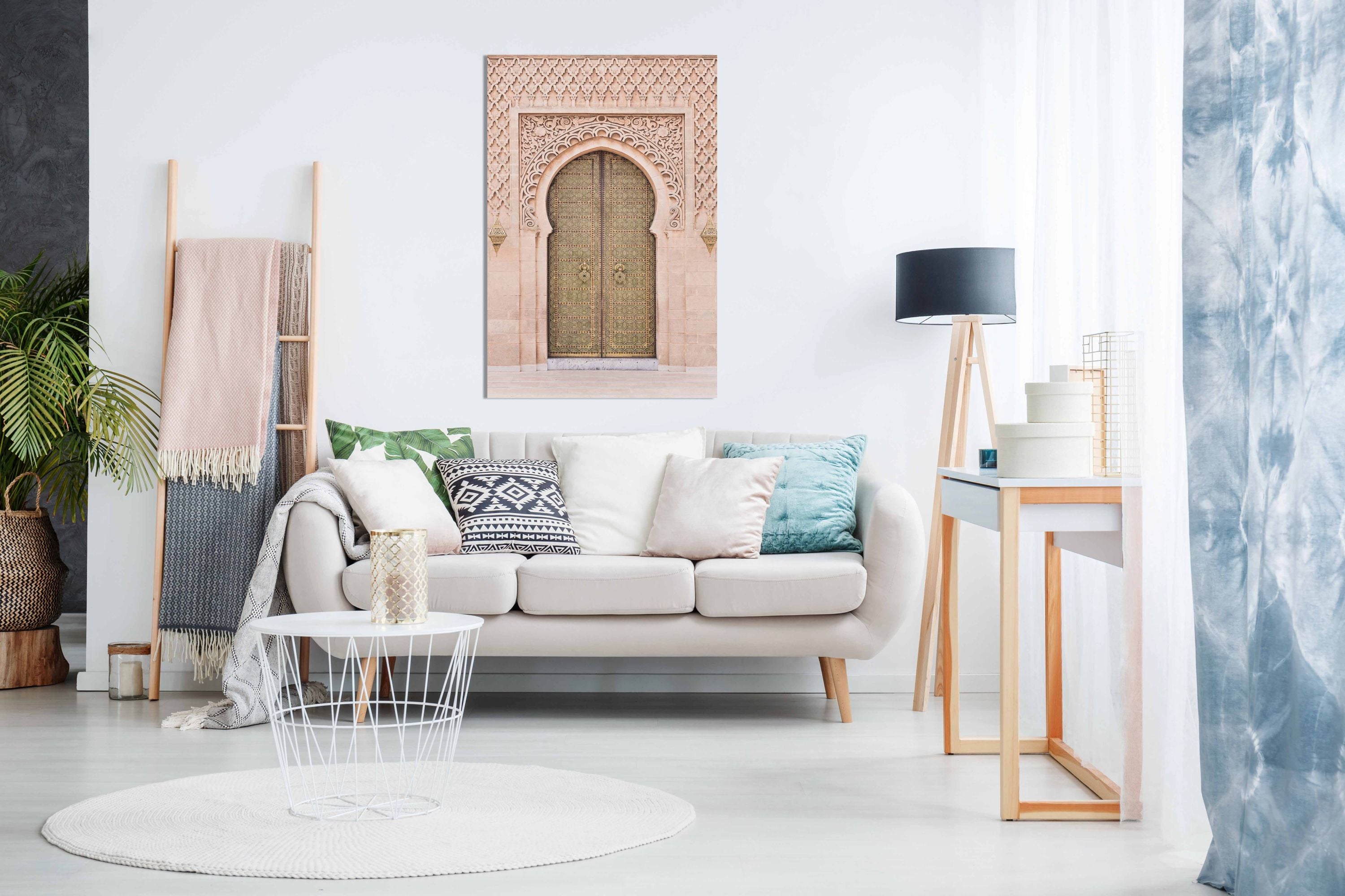 Boho Door, Pictures for Home Walls, Bedroom, Living Room & Bathroom Decor