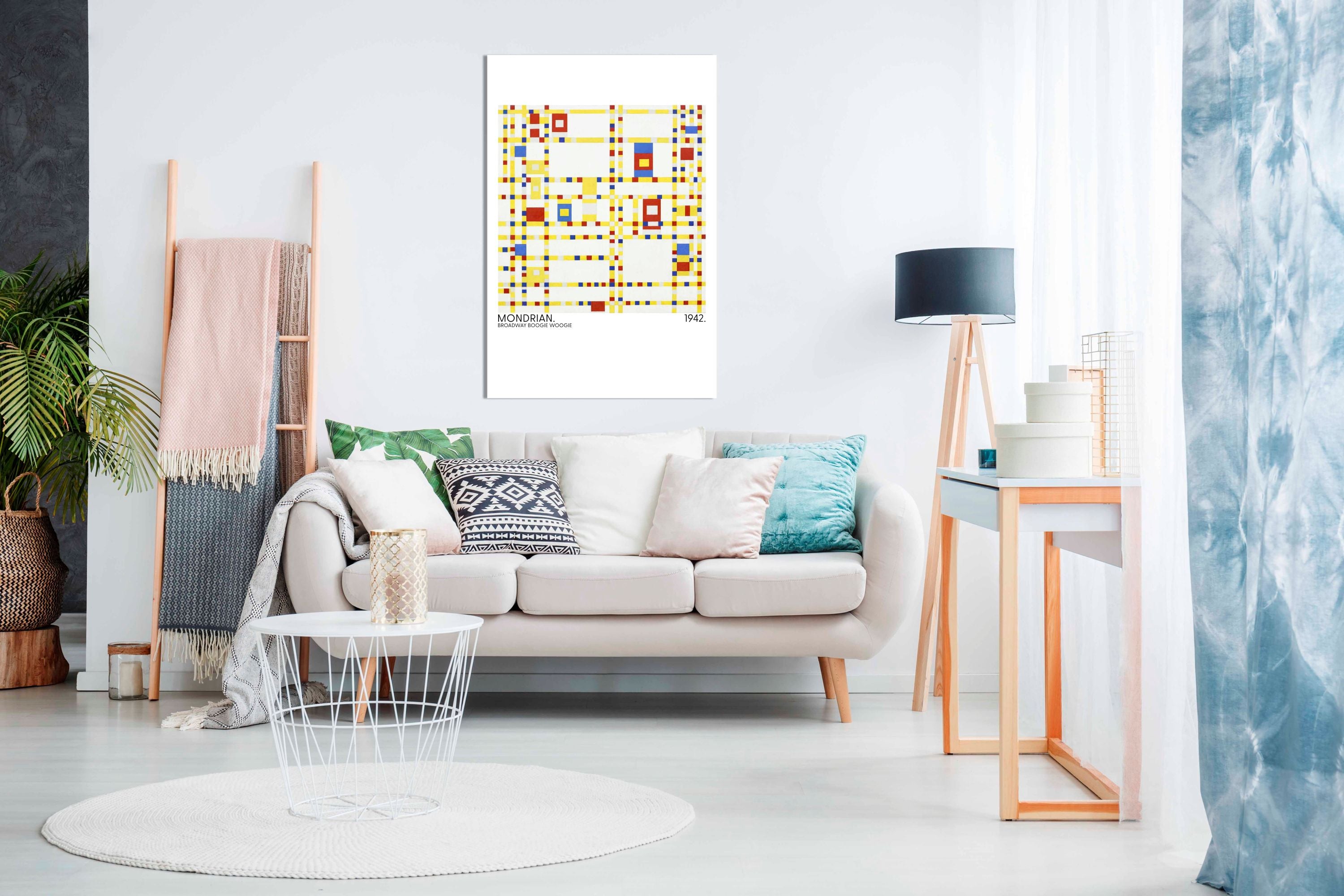 Broadway Boogie Woogie, Pictures for Home Walls, Bedroom, Living Room & Bathroom Decor