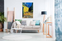 Cafe? Terrace At Night2.0, Pictures for Home Walls, Bedroom, Living Room & Bathroom Decor