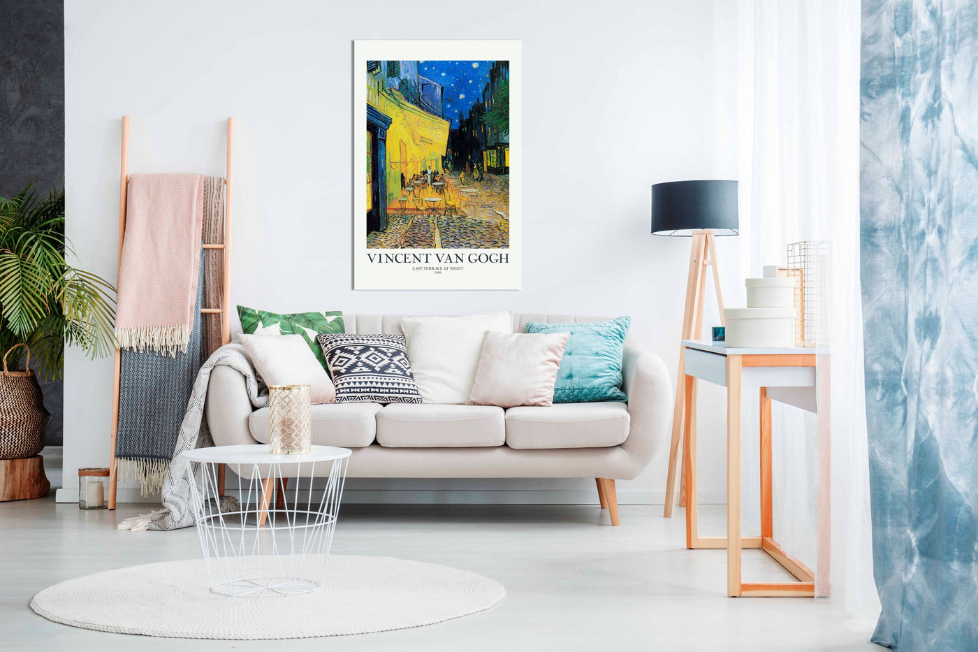 Cafe Terrace At Night, Pictures for Home Walls, Bedroom, Living Room & Bathroom Decor