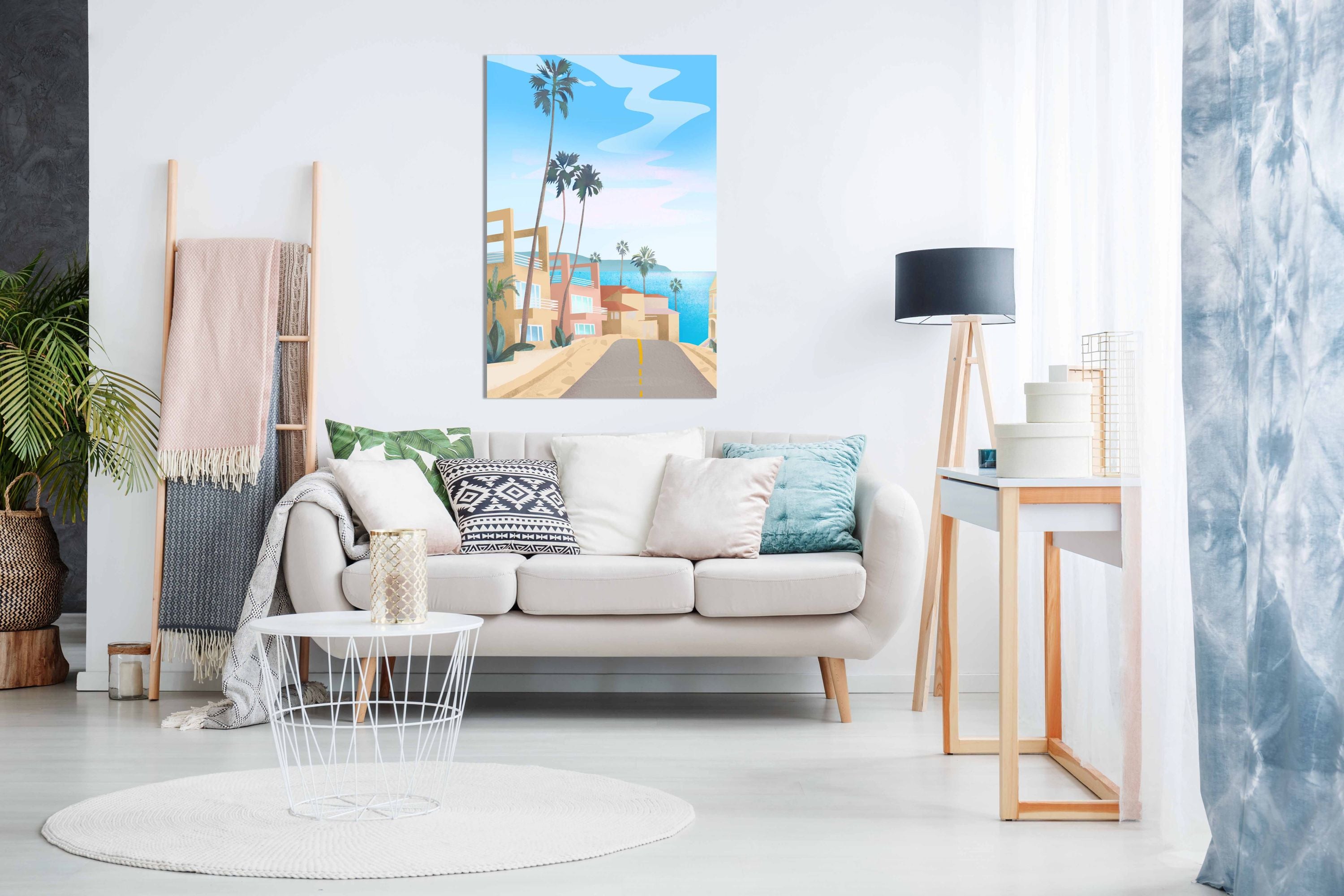 California, Pictures for Home Walls, Bedroom, Living Room & Bathroom Decor