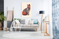 Chat Catcheur,  Pictures for Home Walls, Bedroom, Living Room & Bathroom Decor