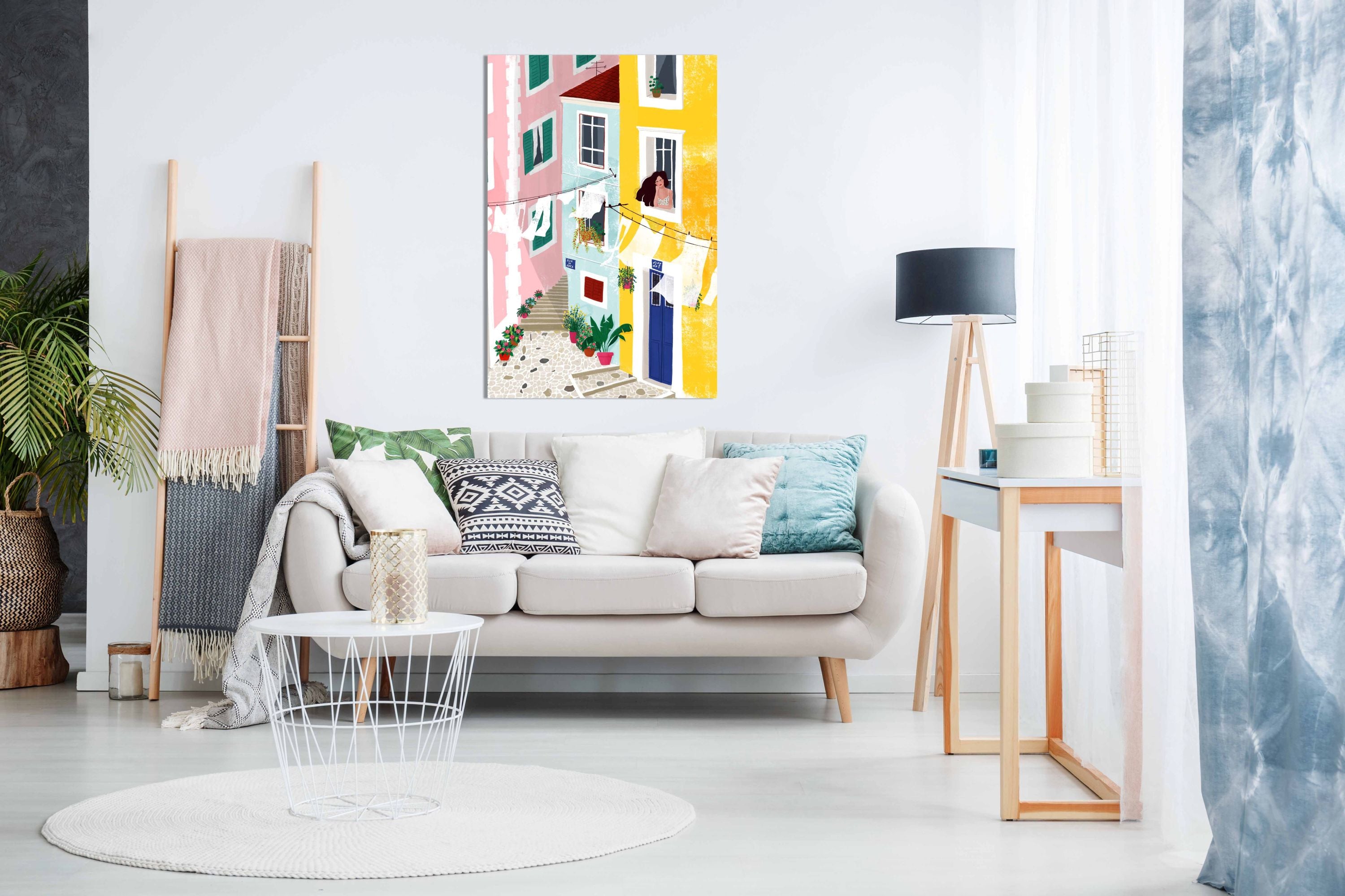 Chillin,  Pictures for Home Walls, Bedroom, Living Room & Bathroom Decor