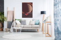 Close to Saturn, Pictures for Home Walls, Bedroom, Living Room & Bathroom Decor